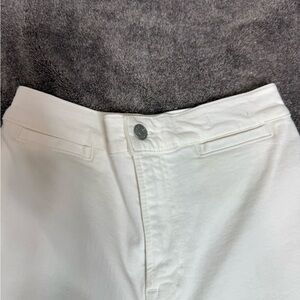 Madewell white High-Rise Pants